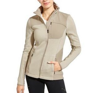 Athleta fleece lined fitted jacket